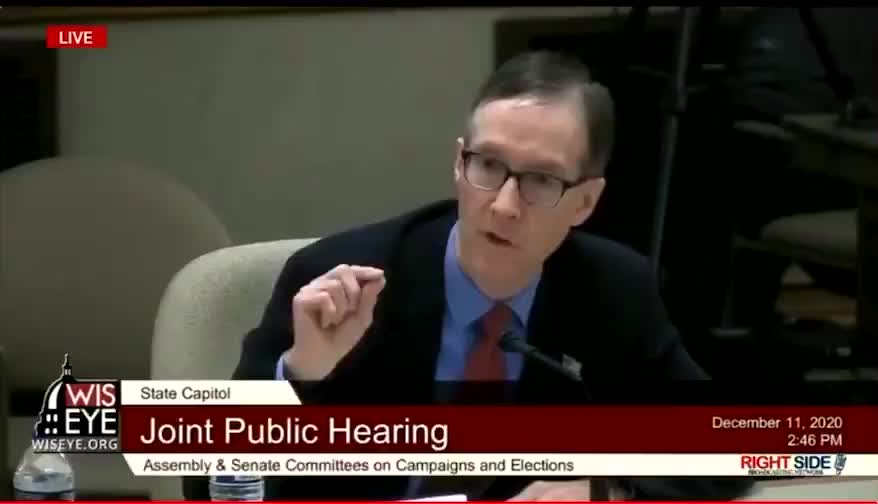 Wisconsin, this pretty much sums it up here.