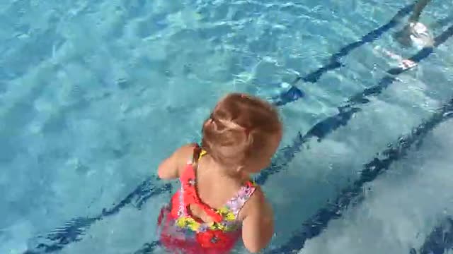 Funny Playing in the pool!