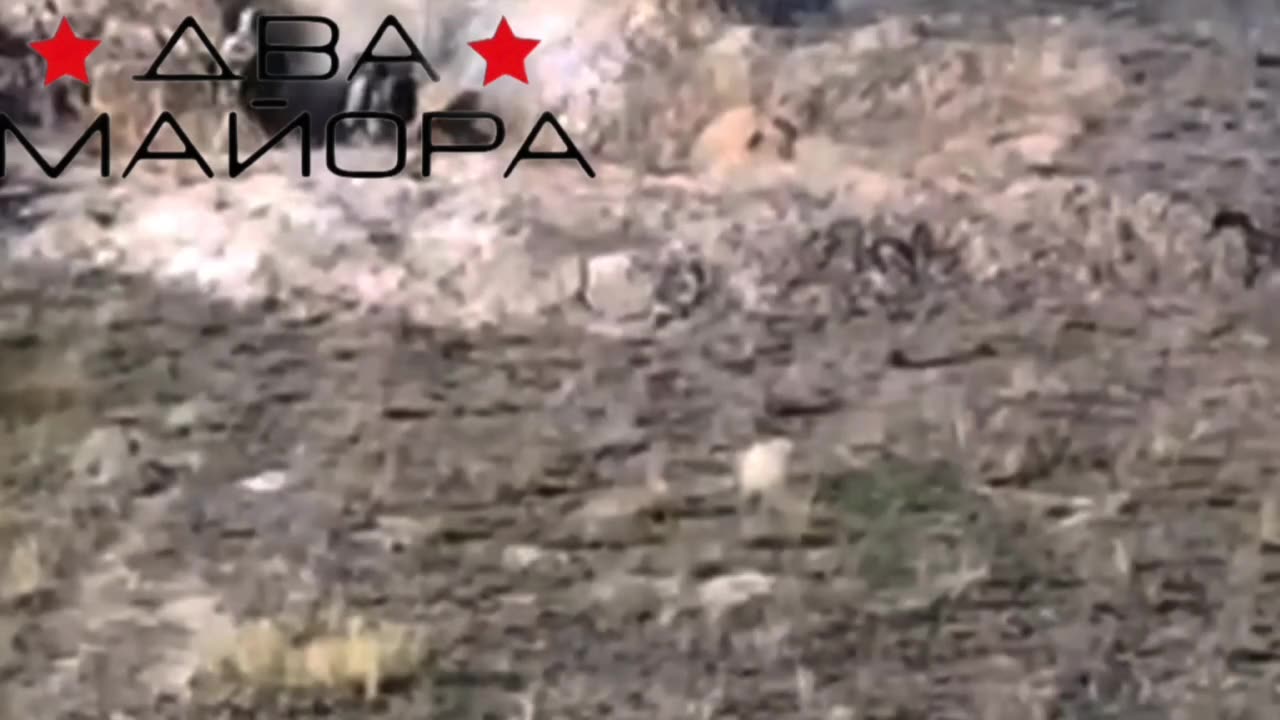 クラホボ南 アントノフカ西のウクライナ軍塹壕拠点へのロシア軍による襲撃