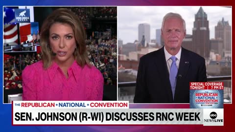 Wisconsin Sen. Ron Johnson discusses RNC week