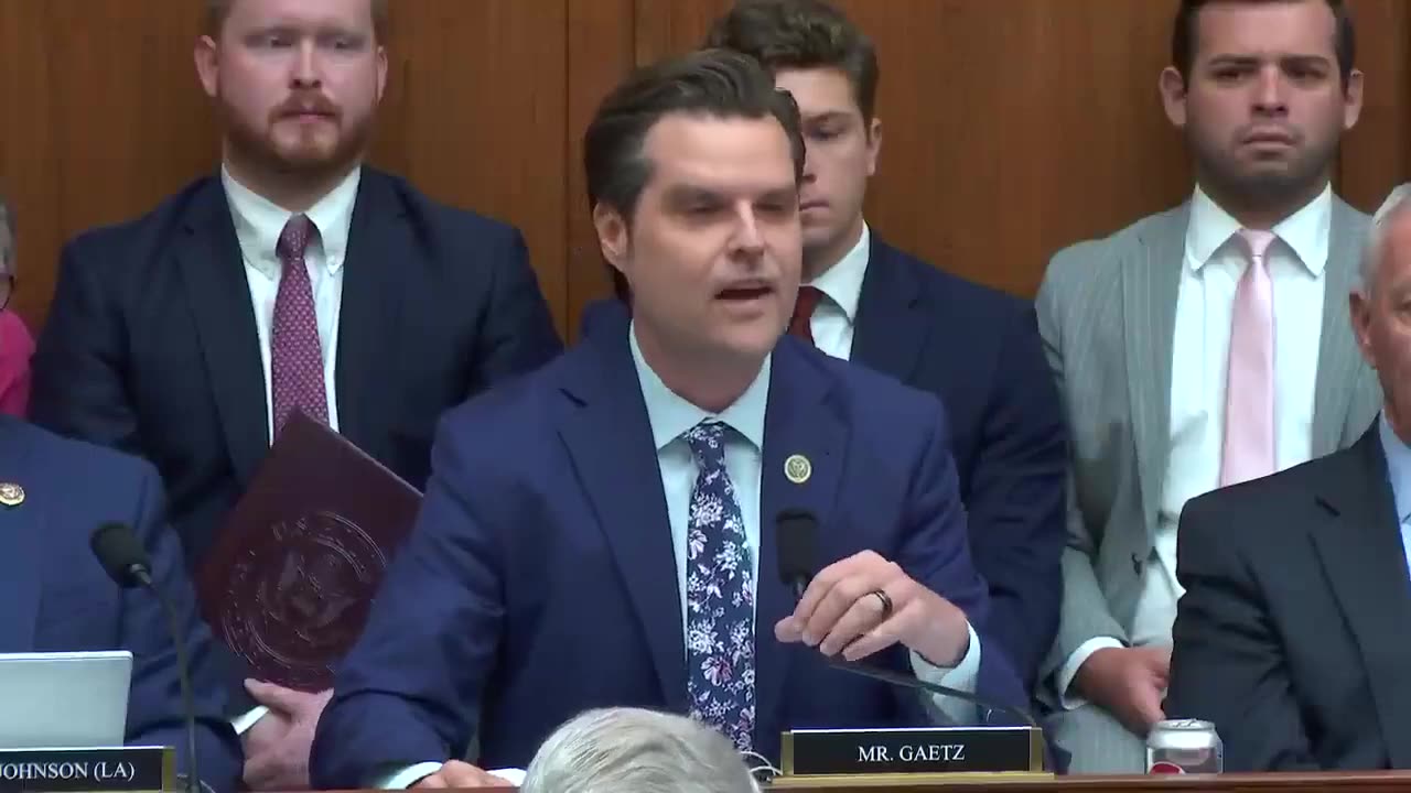 Matt Gaetz Erupts at Chris Wray Over FBI Breaking the Law