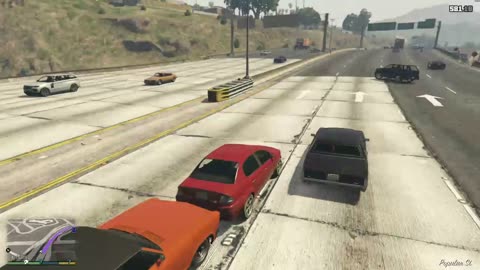 Messing with traffic NPCs No1 GTA5