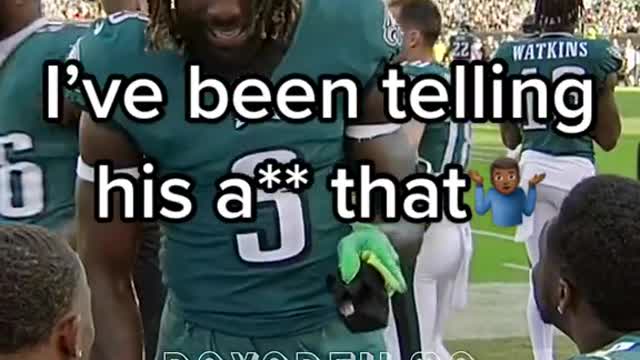 AJ Brown gets hawked and then roasted by the whole teamðŸ˜