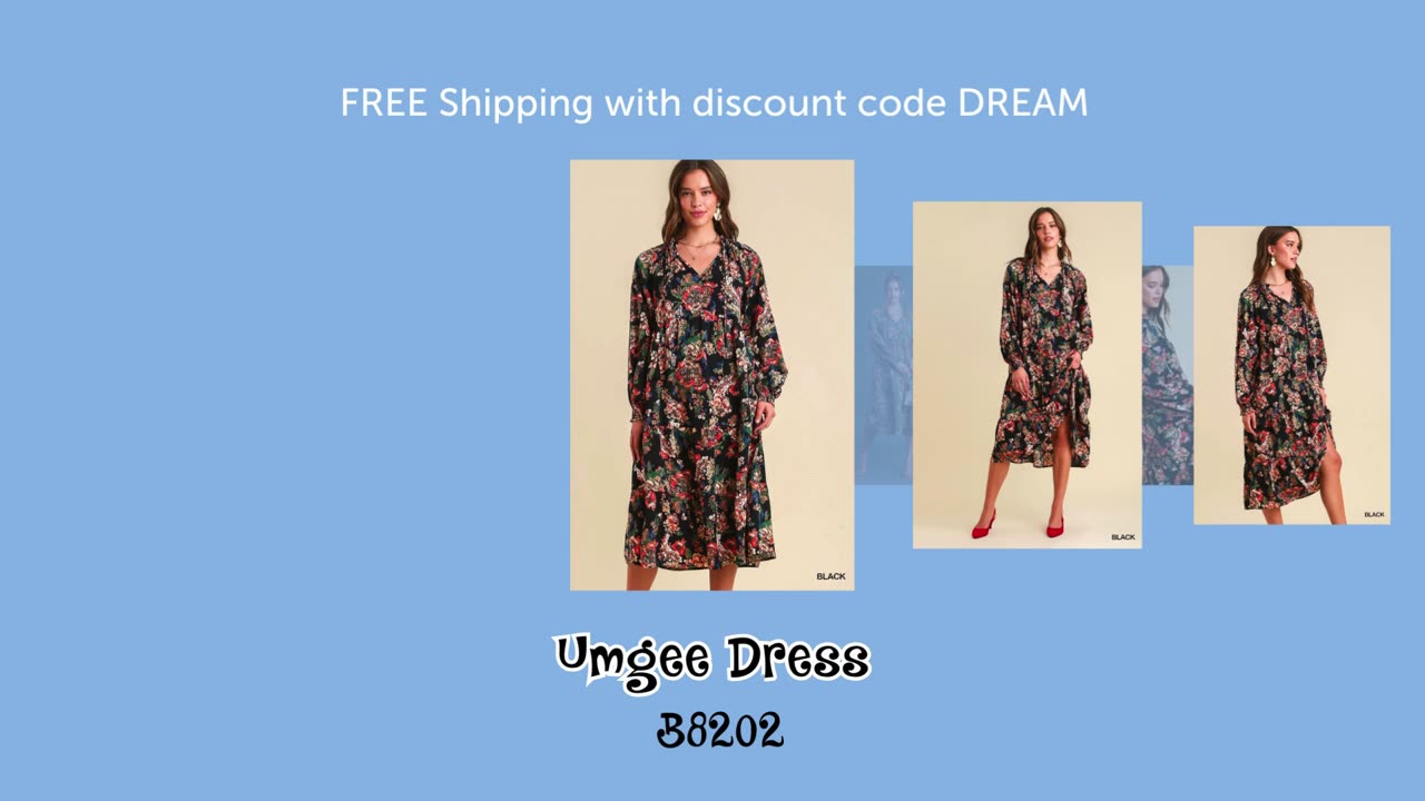 Umgee Dress B8202