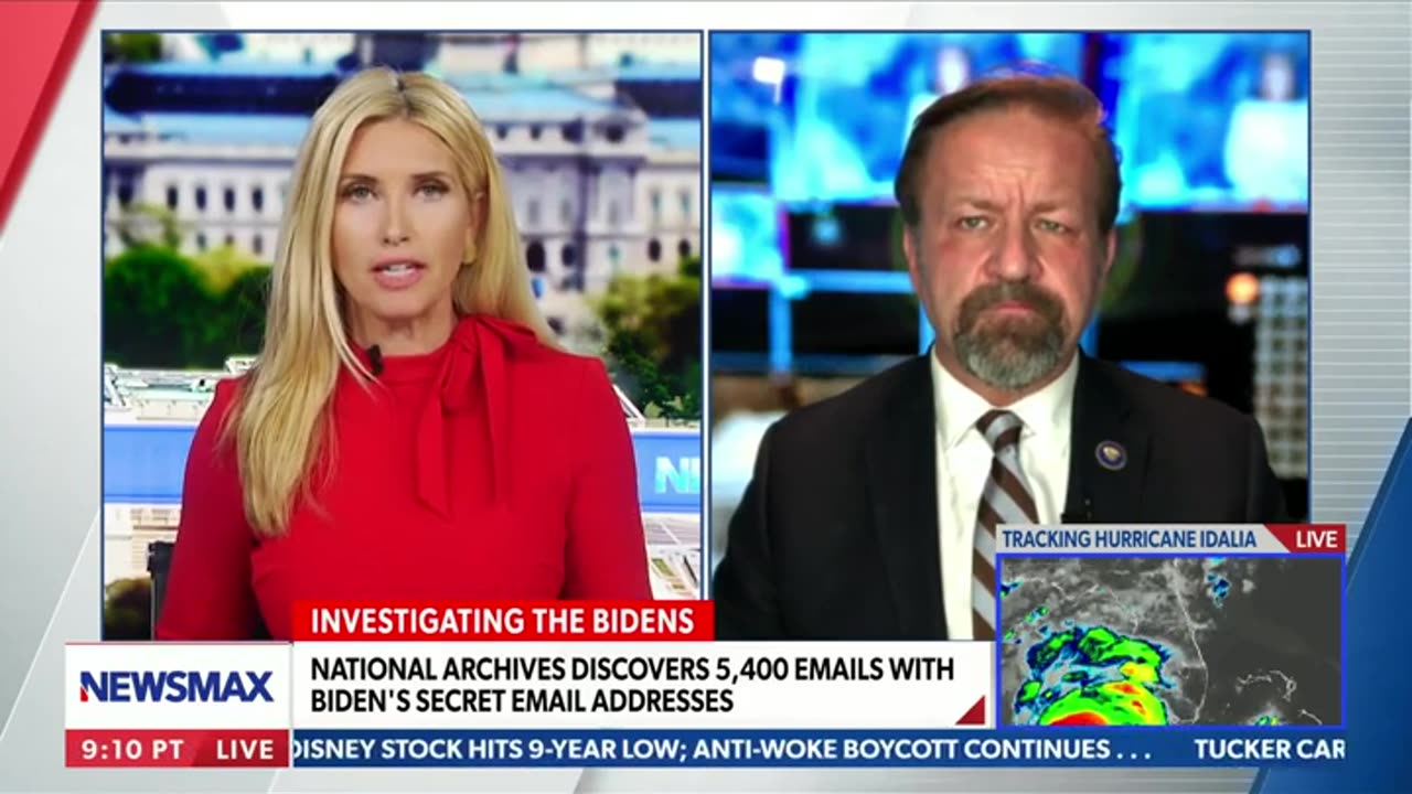 Biden's 5000 emails & spending 9/11 in Alaska. Sebastian Gorka on NEWSMAX