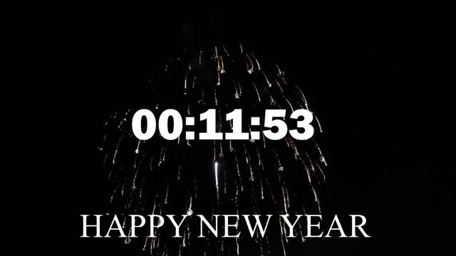 30 minutes countdown till new year 2022 | HollyDay Inc