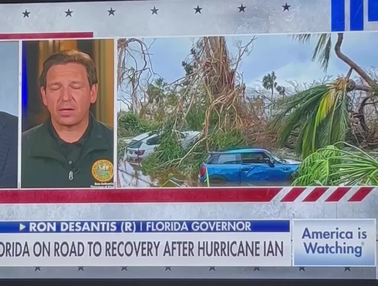 Now THIS Is A Governor! Ron Desantis On Hurricane Ian !