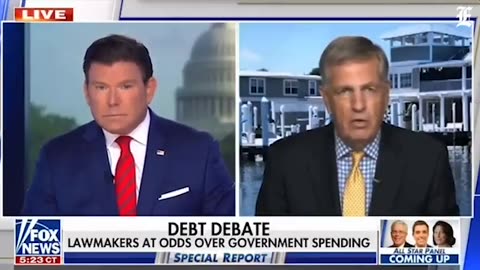 Brit Hume downplays the Democrats' actions on the debt ceiling and emphasizes