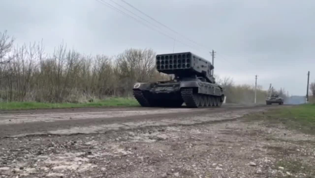Ukraine War - Russian Heavy flamethrower systems "Solntsepyok"