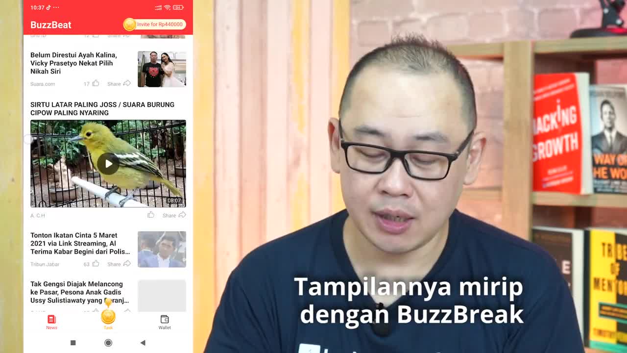 Cuma Baca Berita Dapat Uang | Aplikasi Penghasil Uang Terbaru (2022)