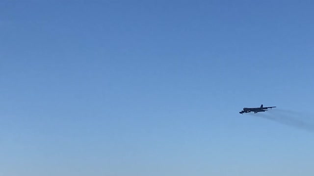 B-52? Flyover