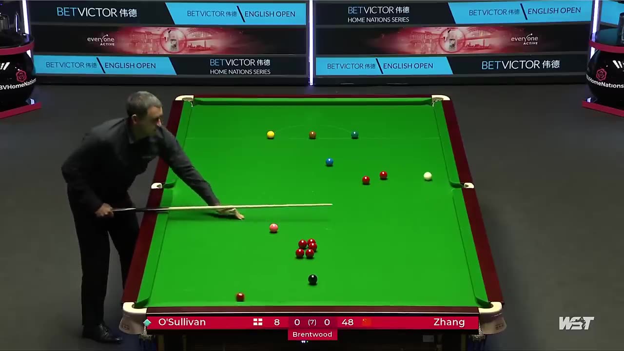 Ronnie O'Sullivan vs Zhang Anda _ 2023 English Open R4