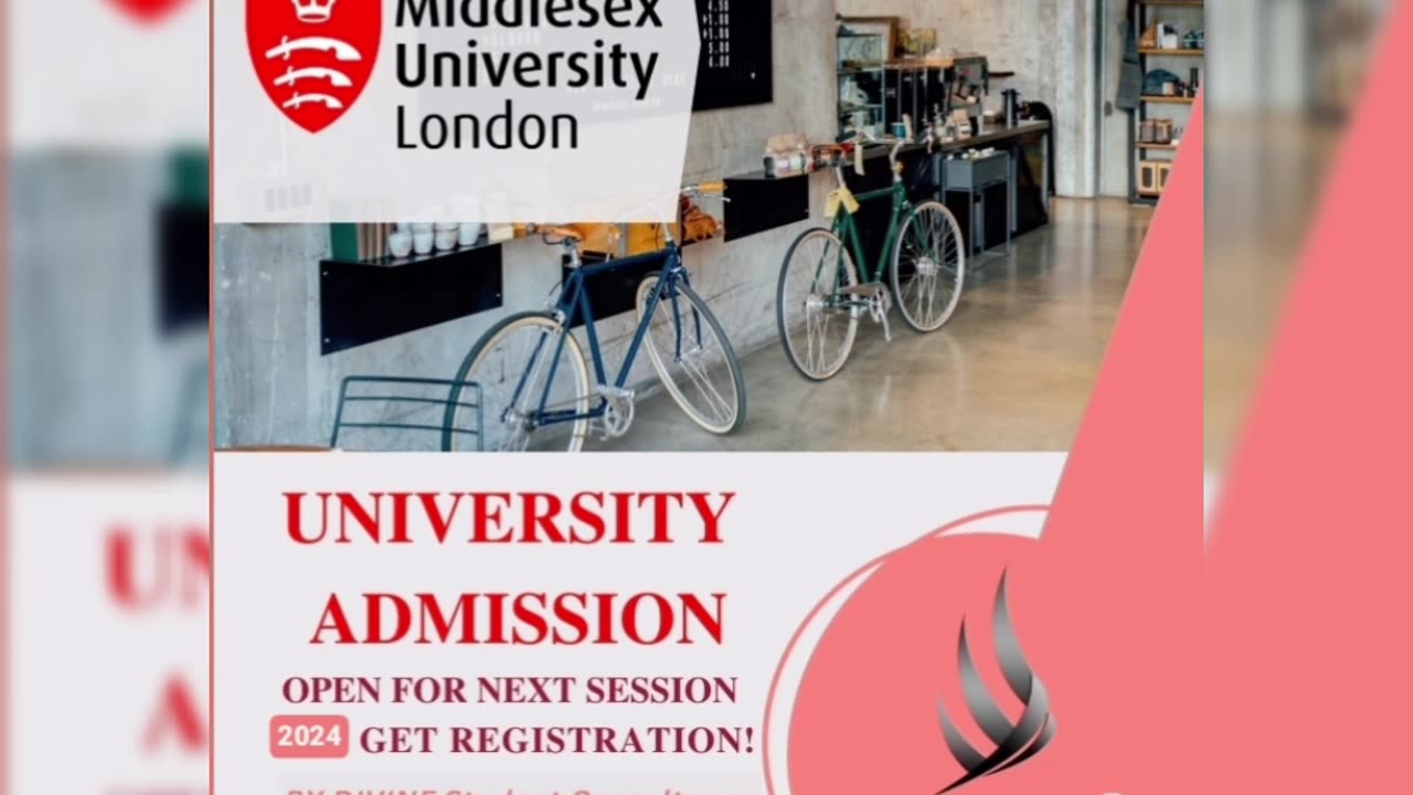 Middlesex University London Admission Open 2024