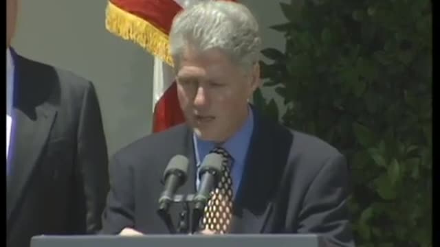 HUMAN CLONING -1997 BILL CLINTON & WILLIAM JEFFERSON SPEECH