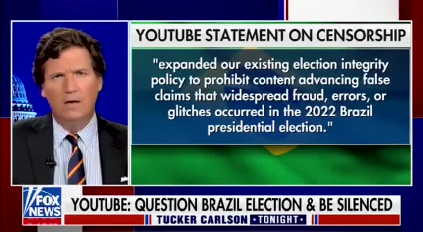 Youtube is interfering in a democratic election in a sovereign nation. How is that allowed?