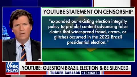 Youtube is interfering in a democratic election in a sovereign nation. How is that allowed?