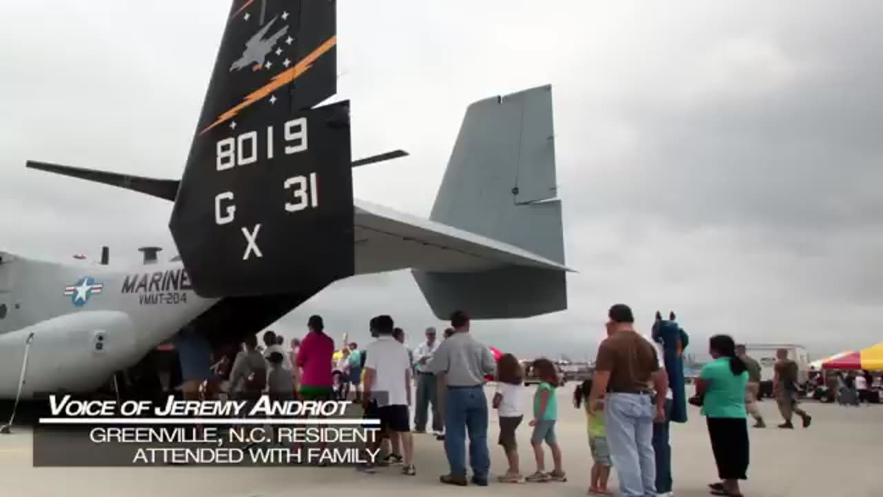 Marines celebrate 100 years of aviation with Cherry Point community