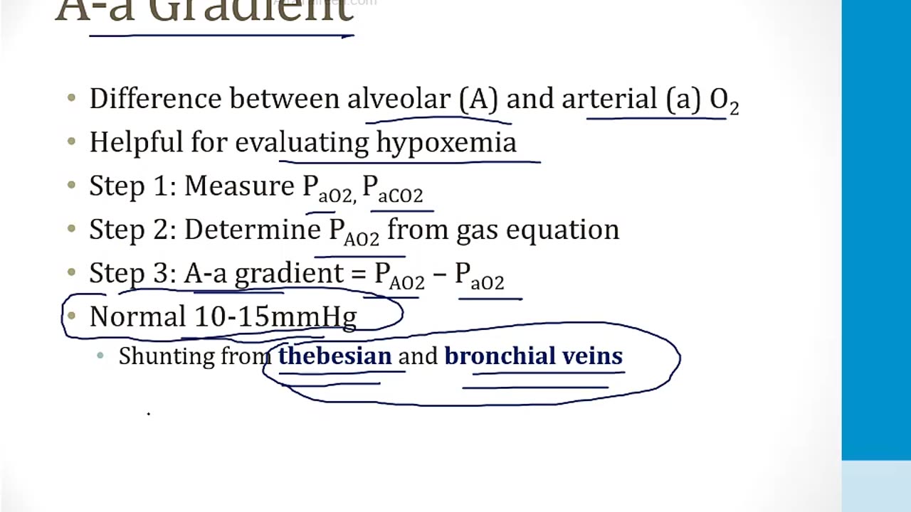 Pulmonary - 1. Embryology, Anatomy and Physiology - 7.Hypoxia