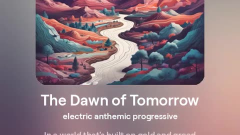 The Dawn of Tomorrow - version 2