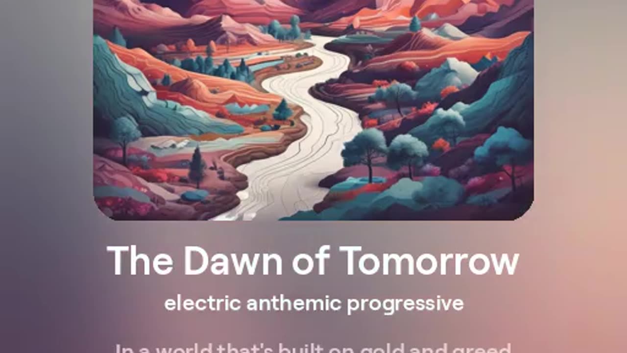 The Dawn of Tomorrow - version 2