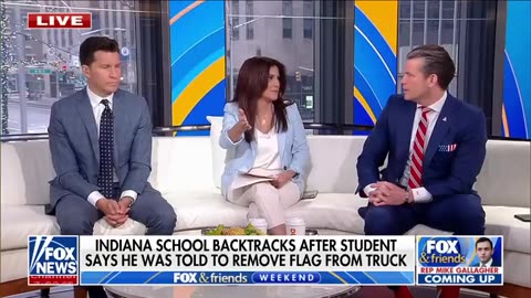 Student refuses to remove flag from truck- 'Not gonna happen'