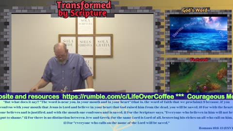 Welcome to a Fusion of Entertainment, Insight and Encouragement. You Can Be Transformed By Scripture