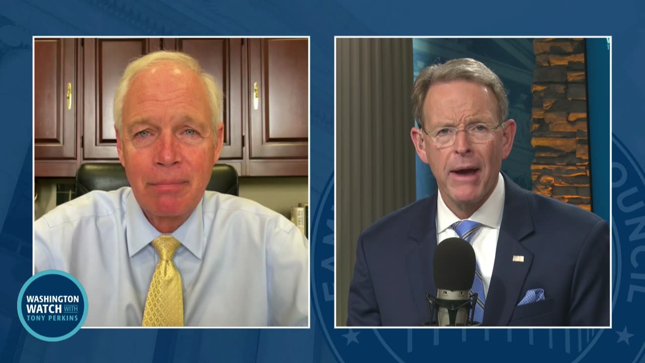 Senator Ron Johnson on Washington Watch with Tony Perkins 5.9.24