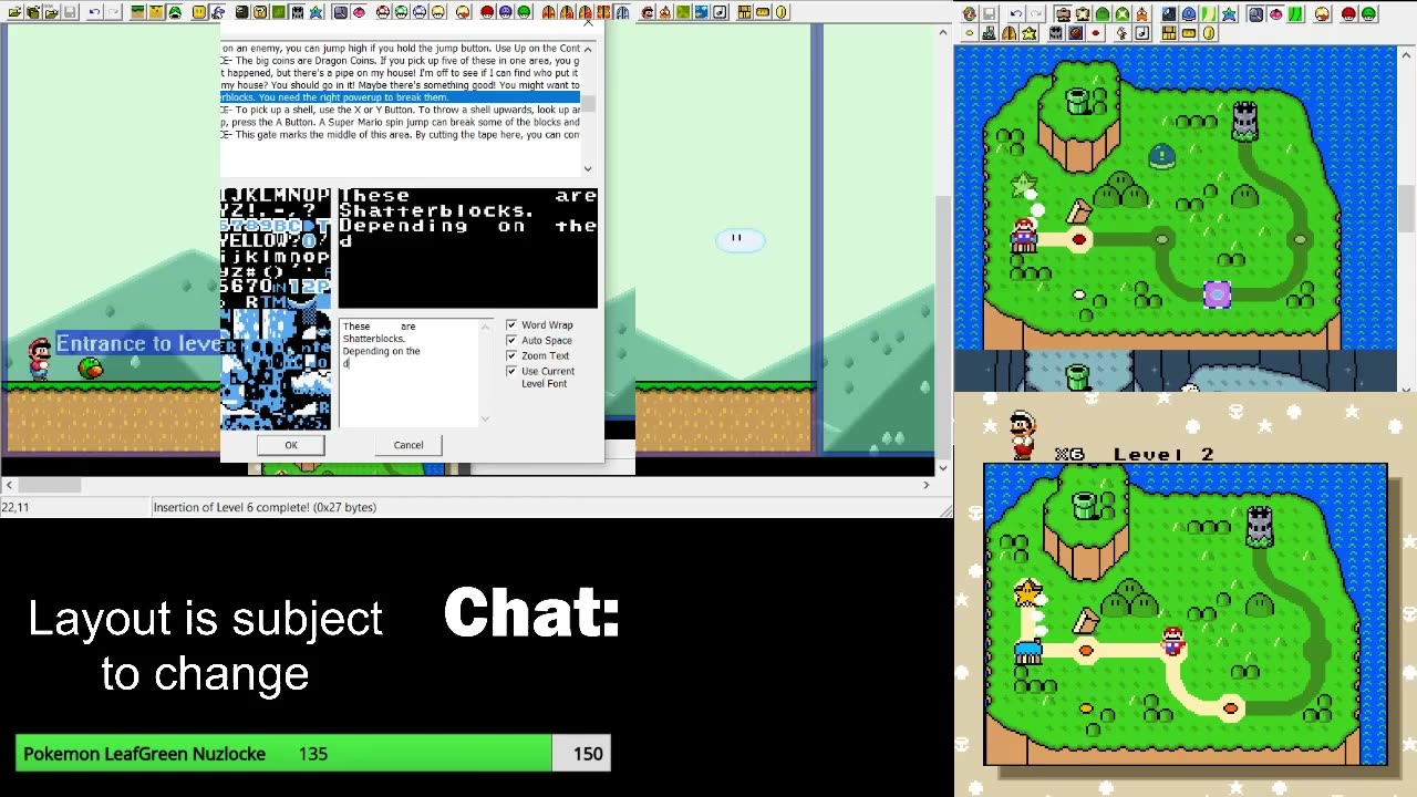 Super Mario World ROM Hacking Session #8 *STREAM ARCHIVE*