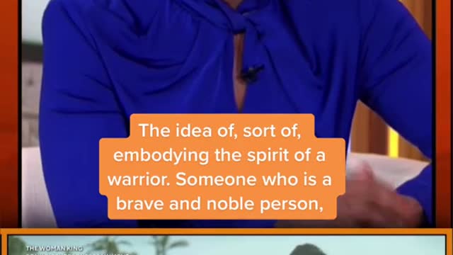 The idea of. sort of embodying the spirit of a warrior. Someone who is a brave and noble person,