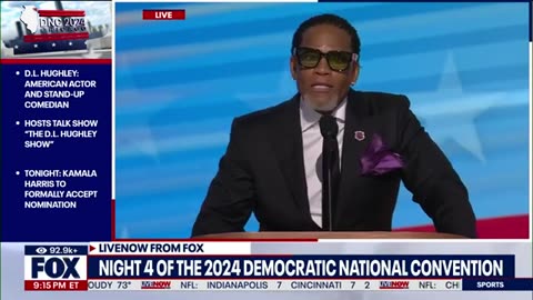 Tight Five: DL Hughley delivers standup jokes at the DNC