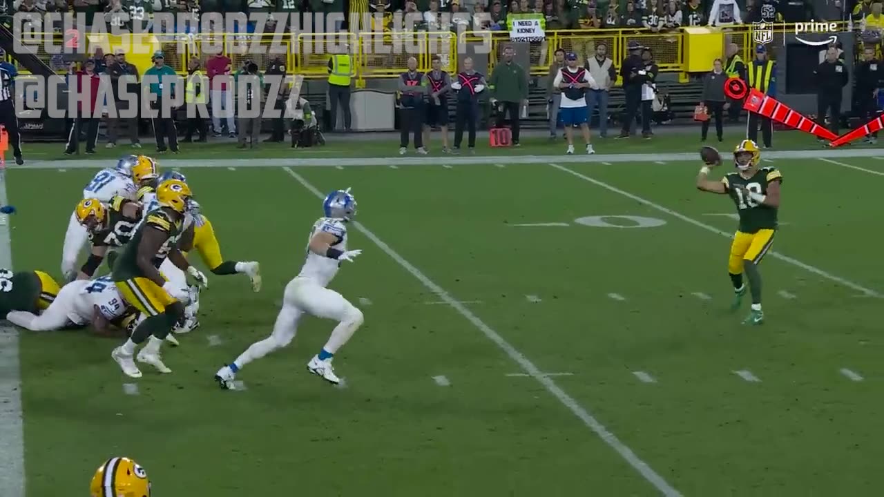 Christian Watson Gets His First TD of the Year