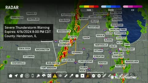 Destructive storms move across the Midwest.