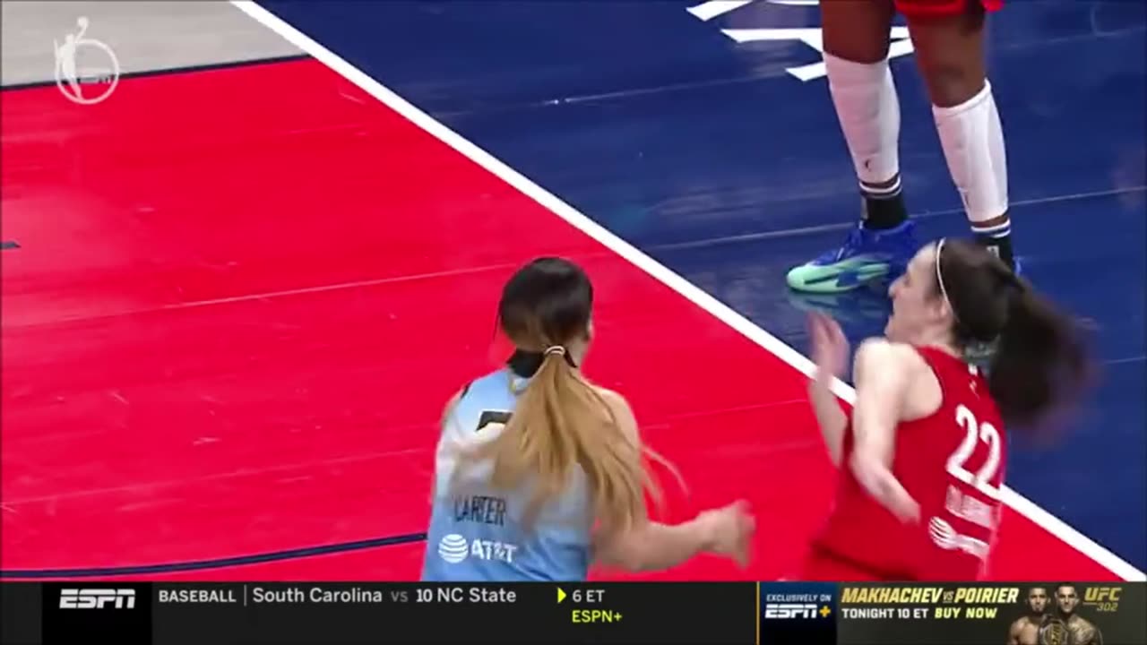 Caitlin Clark - Flagrant Foul by Chennedy Carter