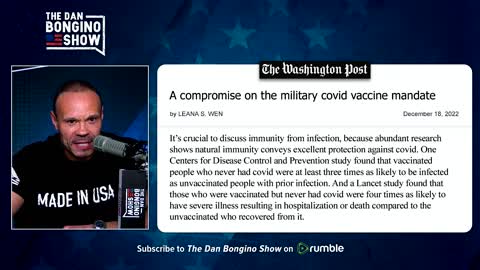 Dan Bongino: Most Important Dataset About The Vaccine Was Just Released (ITS BAD)