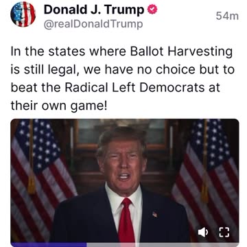 45+ | Ballot Harvesting
