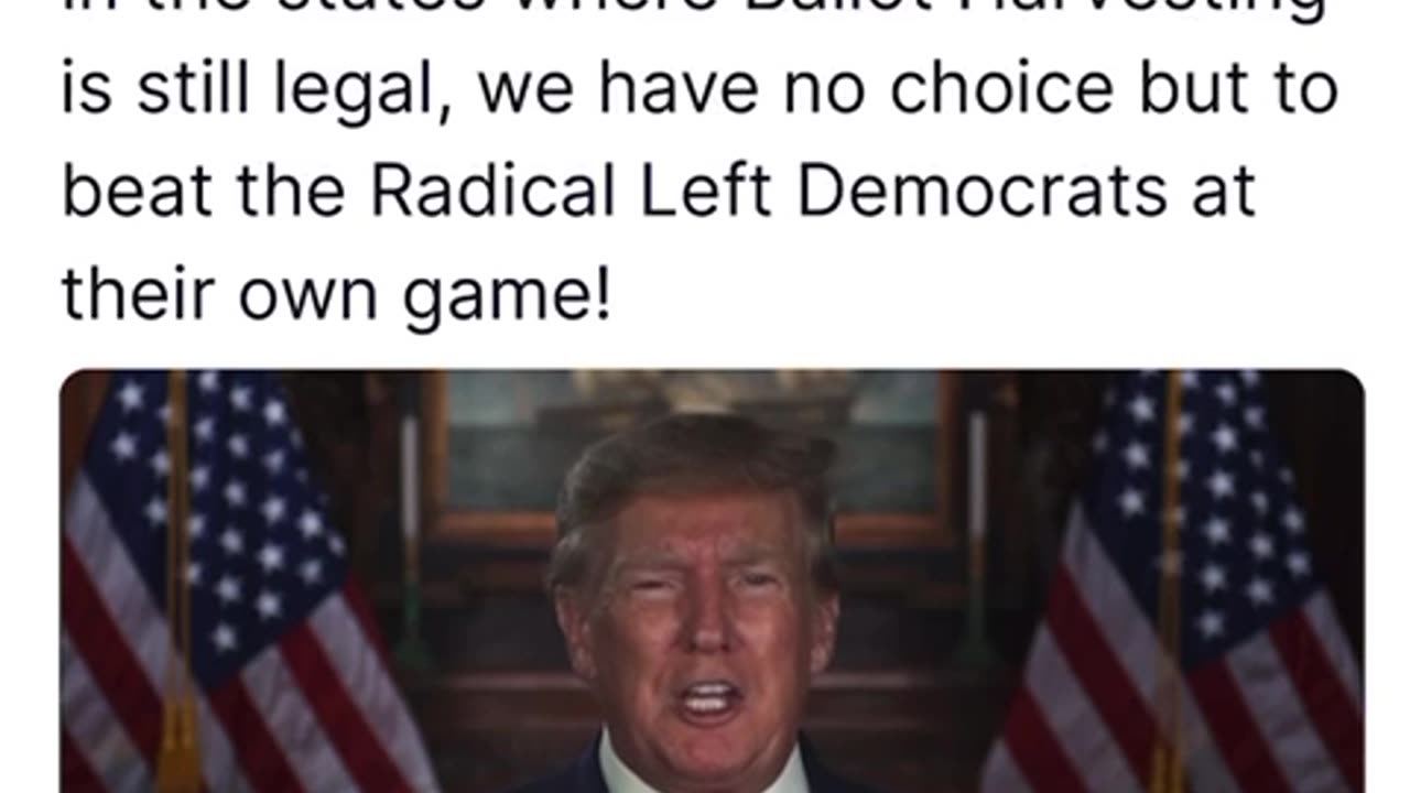 45+ | Ballot Harvesting