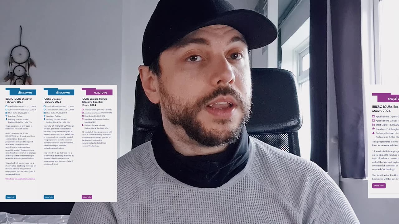 #555 Opportunity (ICURe) 12 weeks full-time programme with up to £35,000 funding