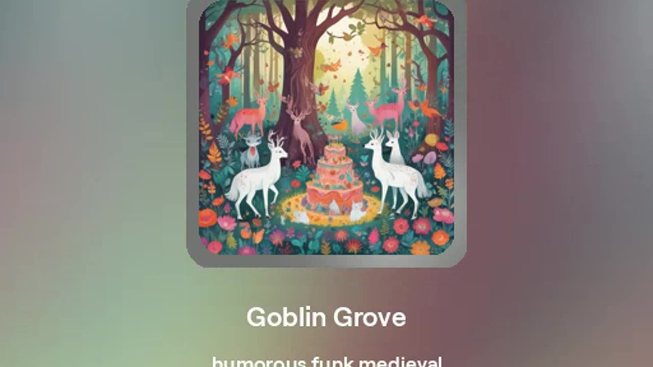 "I Like to Creep Around My Home and Act Like a Goblin" version 2