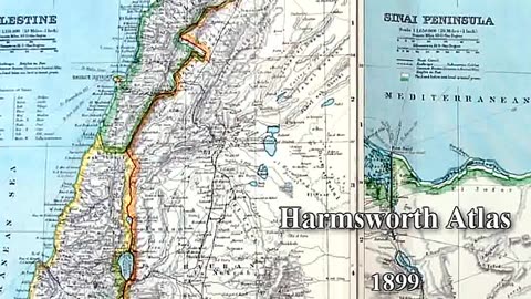 Maps of Palestine before Zionism