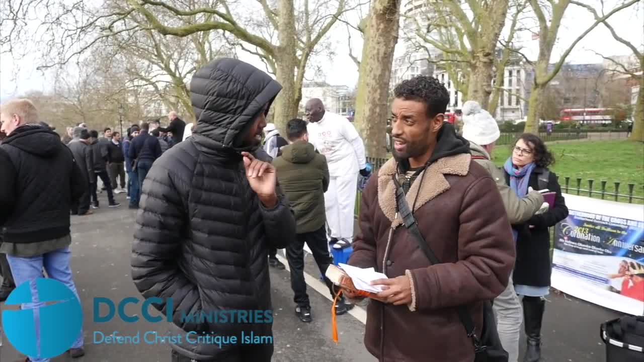 The death of Muhammad Speakers Corner