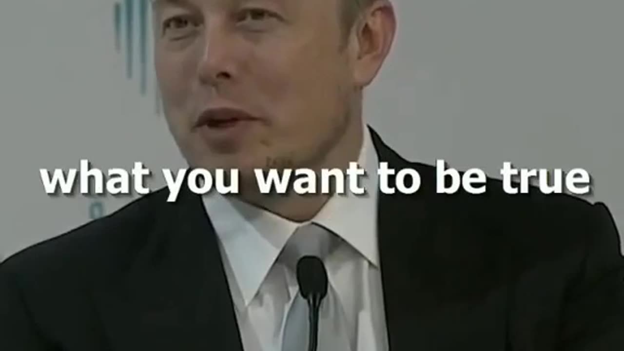 Elon Musk about wishful thinking 🤔 #elonmusk