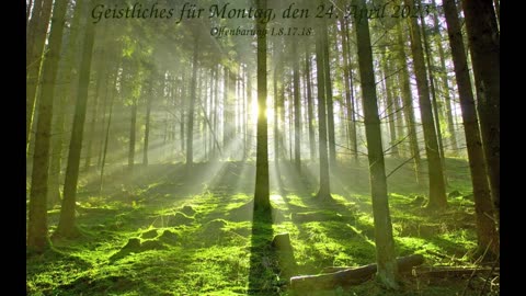 Geistliches für Montag, den 24. April 2023