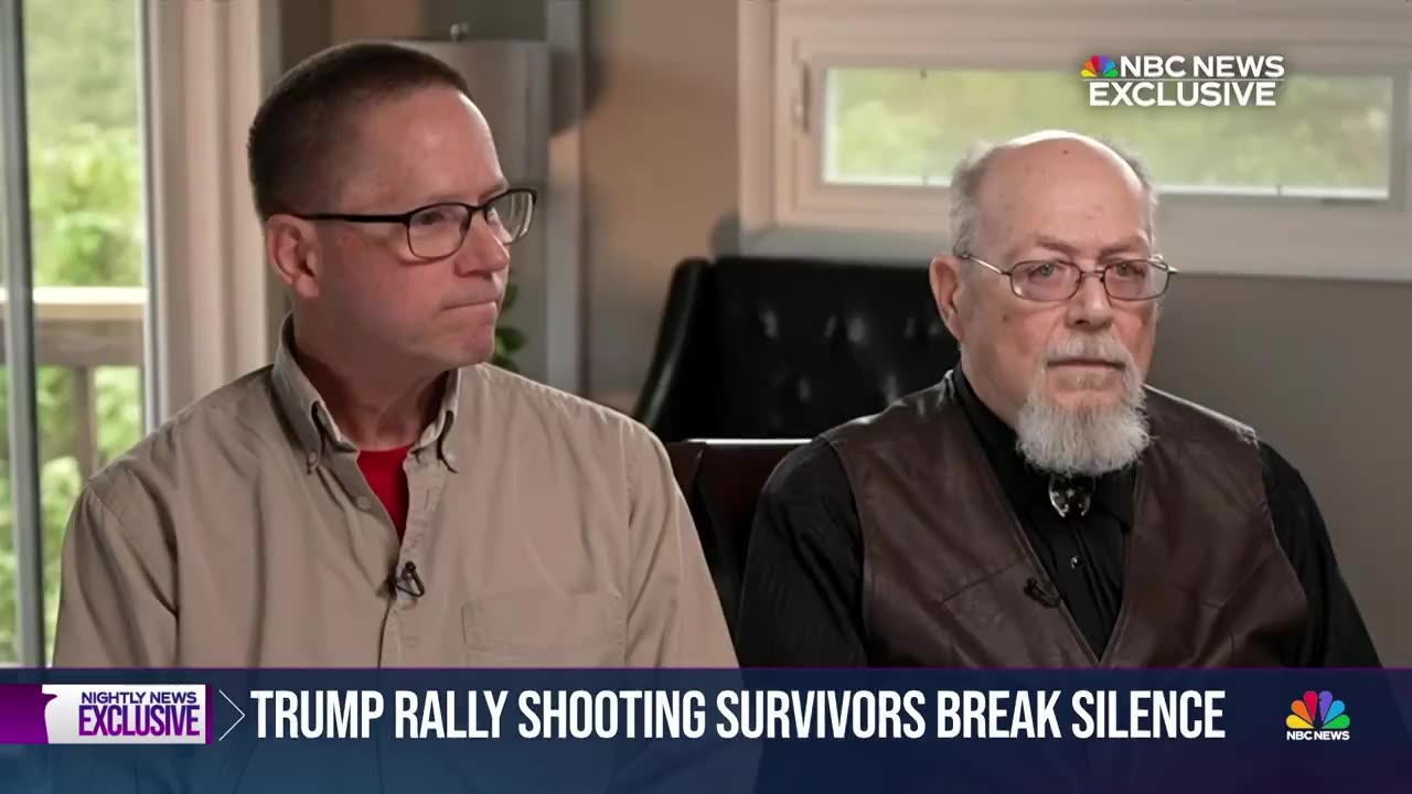 Trump supporters who were shot during assassination attempt speak out