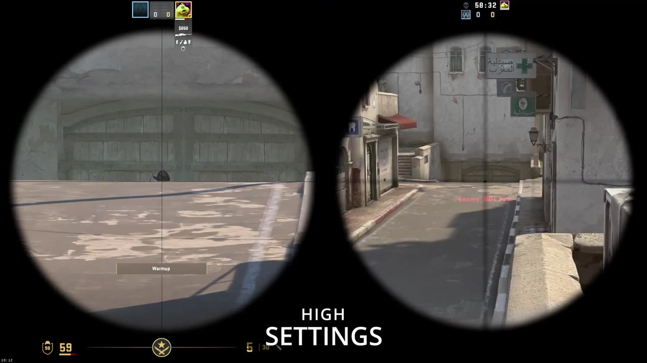 CS2 vs CS-GO Visibility Comparison __ Dust 2