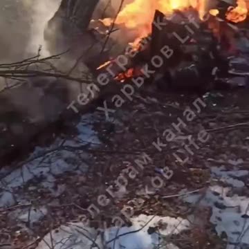 Ukrainian Bayraktar Drone Crashes Near Kharkiv