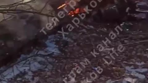 Ukrainian Bayraktar Drone Crashes Near Kharkiv
