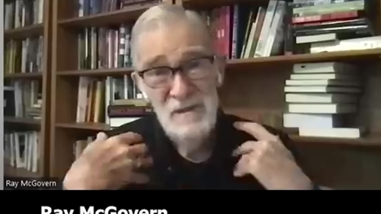 Ray McGovern - Former CIA Intel Analyst