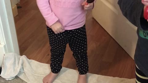 Little Girl Has No Regrets After Big Brother Tattles on Her