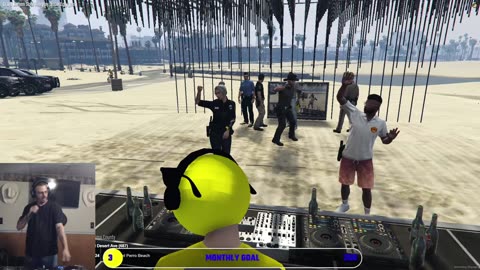 MOJI's Kick off of the GCSPR beach party! And so it begins.