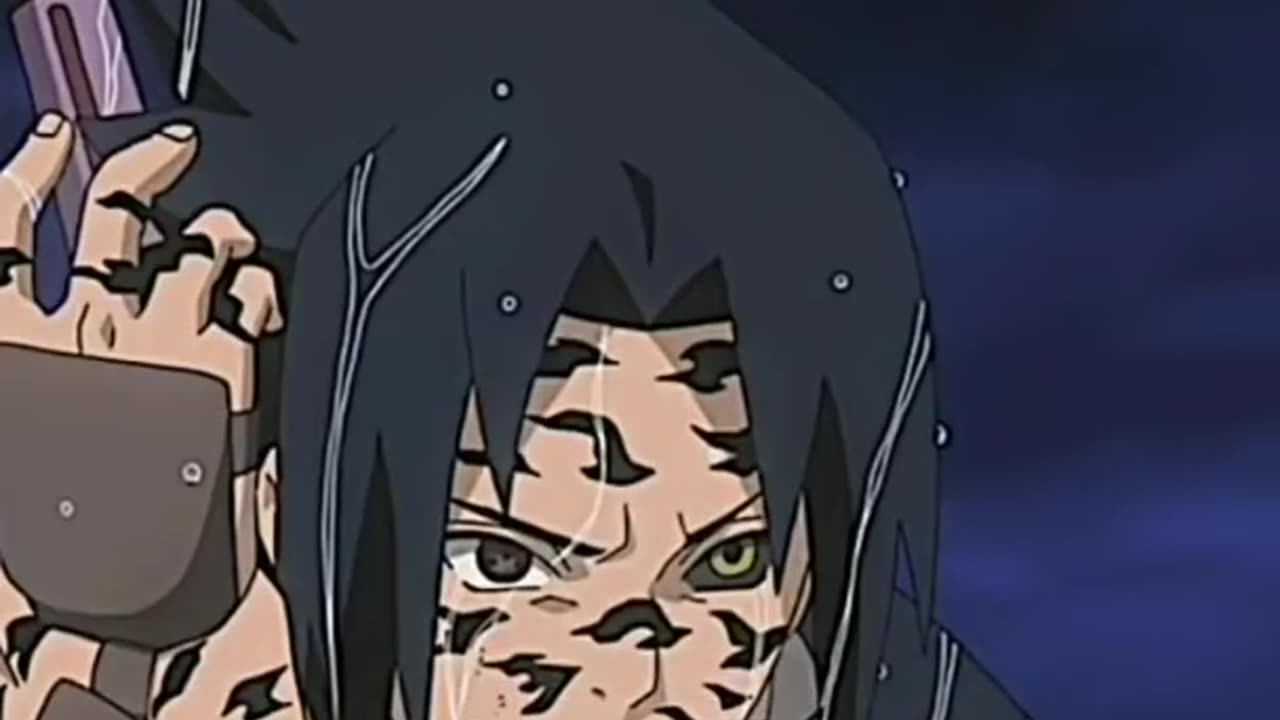 Kurama Scares Sasuke
